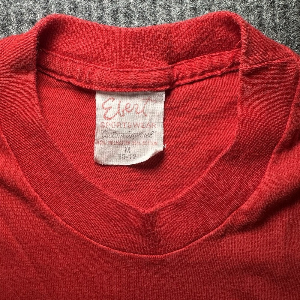 Vintage 80s Georgia Bulldogs "UGA"‎ Youth Tshirt Size M 10/12  Ebert Sportswear - Picture 3 of 6